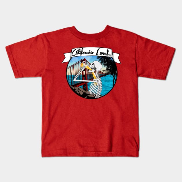 California Local Kids T-Shirt by KayyArkham